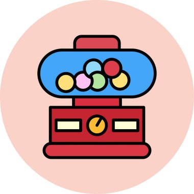 Bir gıdanın modern bir simgesinin vektör çizimi