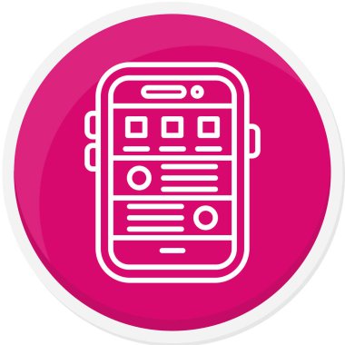 Cep telefonu. Basit tasarım