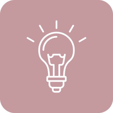 Modern b 'nin vektör çizimi ışık simgesinden yoksun