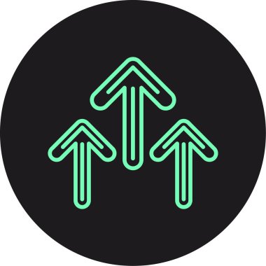 Arrow vektör simgesi illüstrasyonu