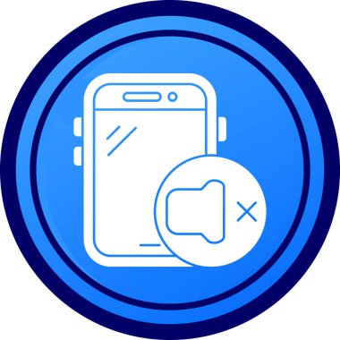 Cep telefonu. Basit illüstrasyon