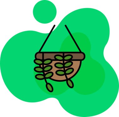 Yiyecek ve ağ için vektör illüstrasyonu...