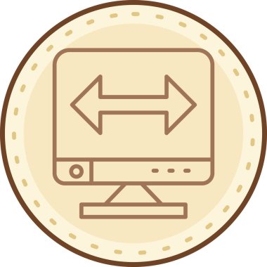 seo modern simgesinin vektör illüstrasyonu