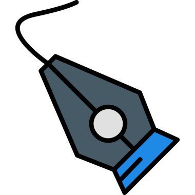 Çizgi film uçurtma simgesinin vektör çizimi