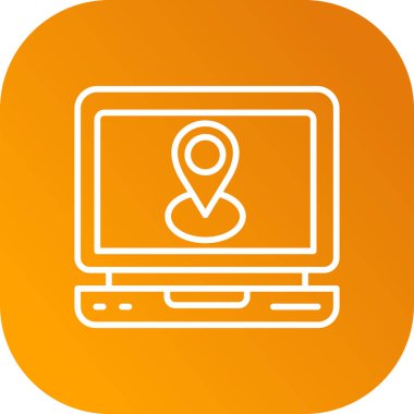 seo modern simgesinin vektör illüstrasyonu