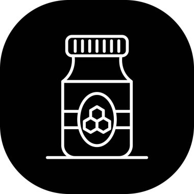 bal simgesi, vektör illüstrasyonu basit tasarım