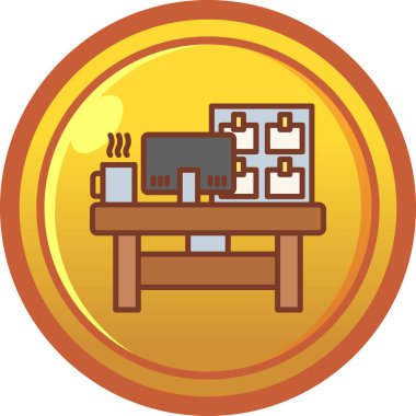 Kahve öğütücü vektör simgesi, beyaz arkaplanda izole edilmiş çizgi film vektör çizimi