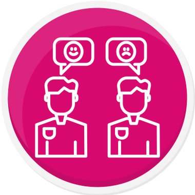 insan simgesi, illüstrasyon vektör çizimi tasarımı