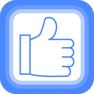 Çizgi biçimindeki simge gibi bir el