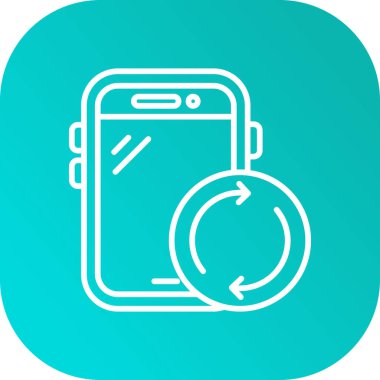 soyut üzerinde akıllı saat simgesi