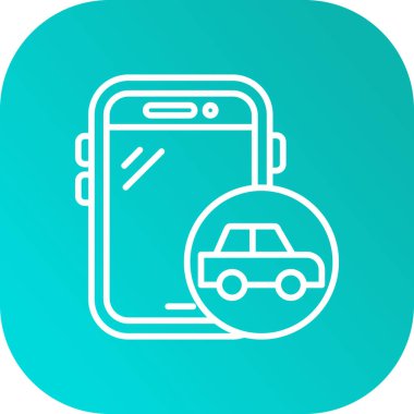 Uygulama modern simgesinin vektör illüstrasyonu