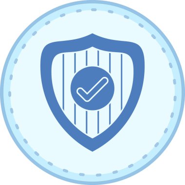 Simgeyi kontrol et, vektör tasarımı