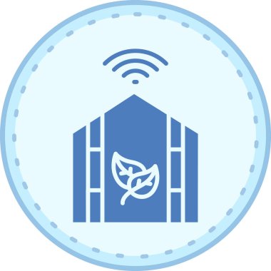 Bir ağaç simgesinin vektör illüstrasyonu