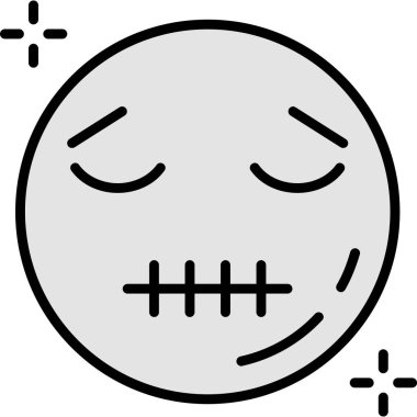 İfade simgesi, vektör illüstrasyonu