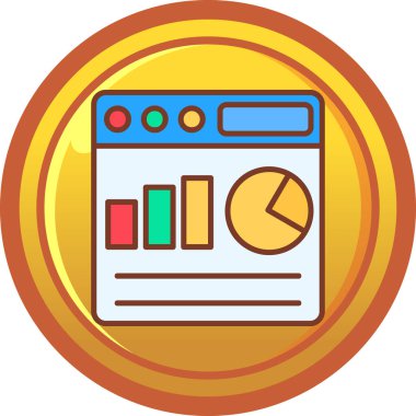 grafik simgesi, vektör illüstrasyonu basit tasarım