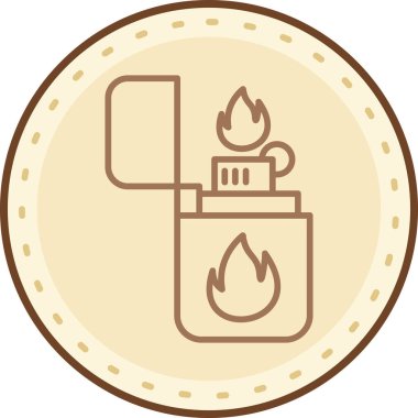 yangın söndürücü ikon vektör illüstrasyonuName