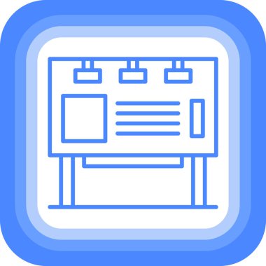 Takvim. Web simgesi basit illüstrasyon