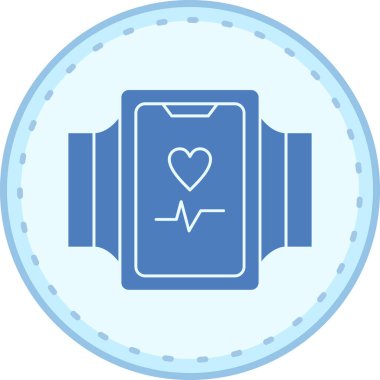 Tıbbi bir simgenin vektör illüstrasyonu