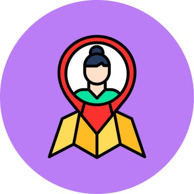 Bir adamın vektör illüstrasyonu