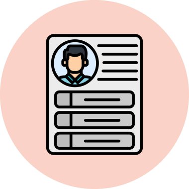 görev simgesi vektör illüstrasyonu