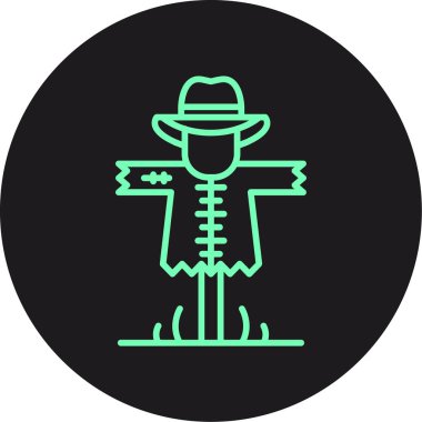 Eşsiz korsan şapka vektör çizgisi simgesi