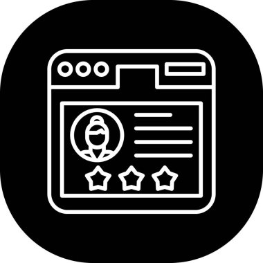 seo modern simgesinin vektör illüstrasyonu