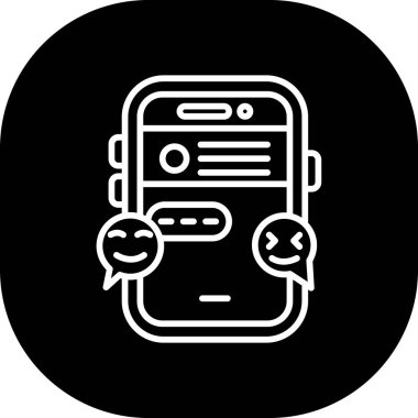 vektör cep telefon simgesi