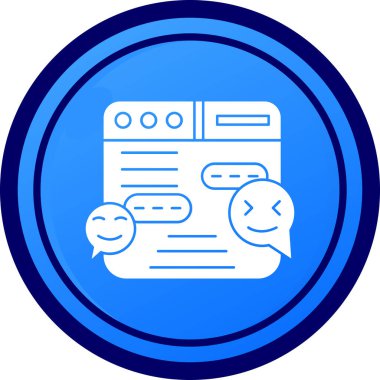 seo modern simgesinin vektör illüstrasyonu