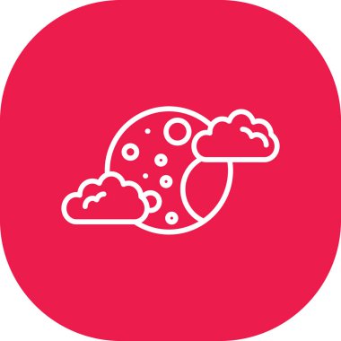 Bulutun vektör illüstrasyonu