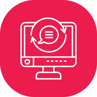 seo modern simgesinin vektör illüstrasyonu