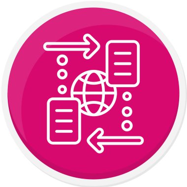 küresel ağ. Web simgesi