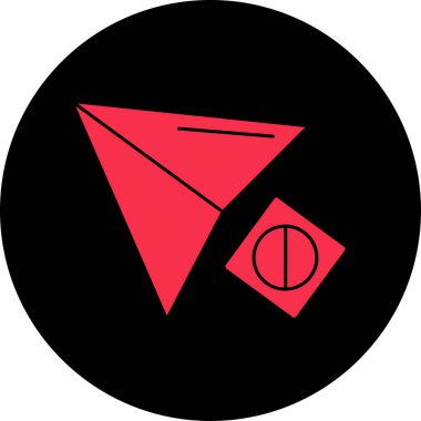 İsrail simgesinin bir bayrağının vektör çizimi