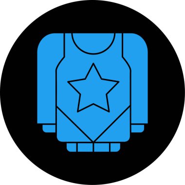 Bir torba simgesinin vektör illüstrasyonu