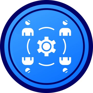 Araba tekerleği. Web simgesi basit illüstrasyon