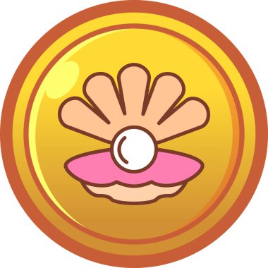 Tavuk yumurtası. Web simgesi basit illüstrasyon