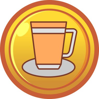 Bira kupası ikonu. vektör illüstrasyonu