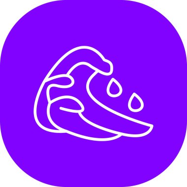 Gıda simgesinin vektör illüstrasyonu