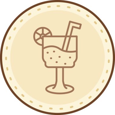 Bir fincan kahvenin vektör çizimi