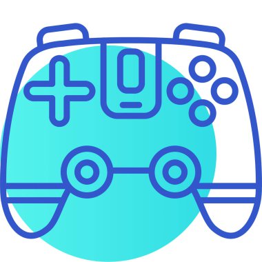 Kontrolör. Web simgesi basit illüstrasyon