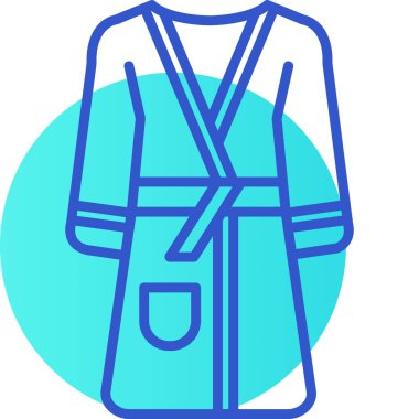 Bir kadın simgesinin vektör illüstrasyonu