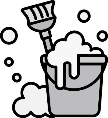 kova temizleme simgesi