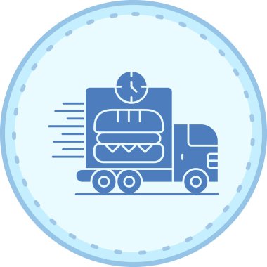 Gıda simgesinin vektör illüstrasyonu