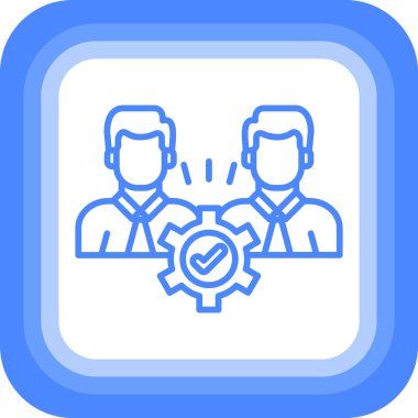 iş simgesi vektör illüstrasyonu