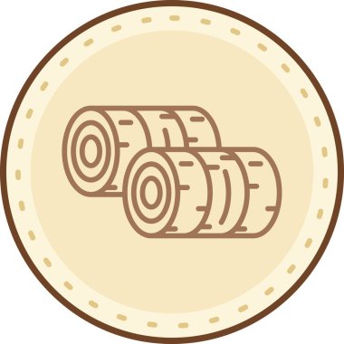 Bozuk para simgesinin vektör illüstrasyonu