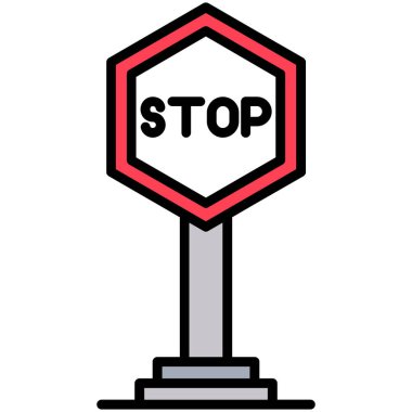 Simge vektör çizim durdurmak