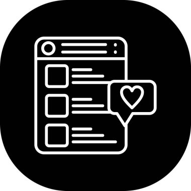 Web simgesi vektör illüstrasyonu