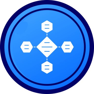 seo modern simgesinin vektör illüstrasyonu