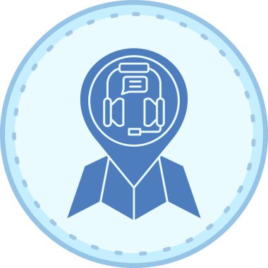 Modern b 'nin vektör illüstrasyonu eksik simgesi