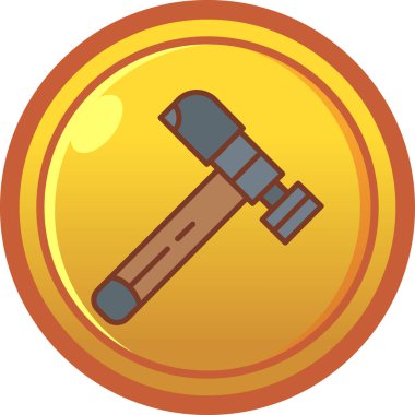 Beyaz arkaplanda basit bir şekilde izole edilmiş tornavida simgesi. inşaat sembolü