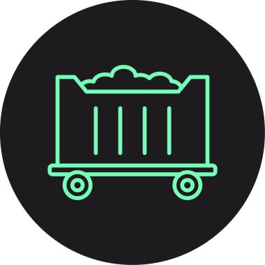 Teslimat. Web simgesi basit illüstrasyon